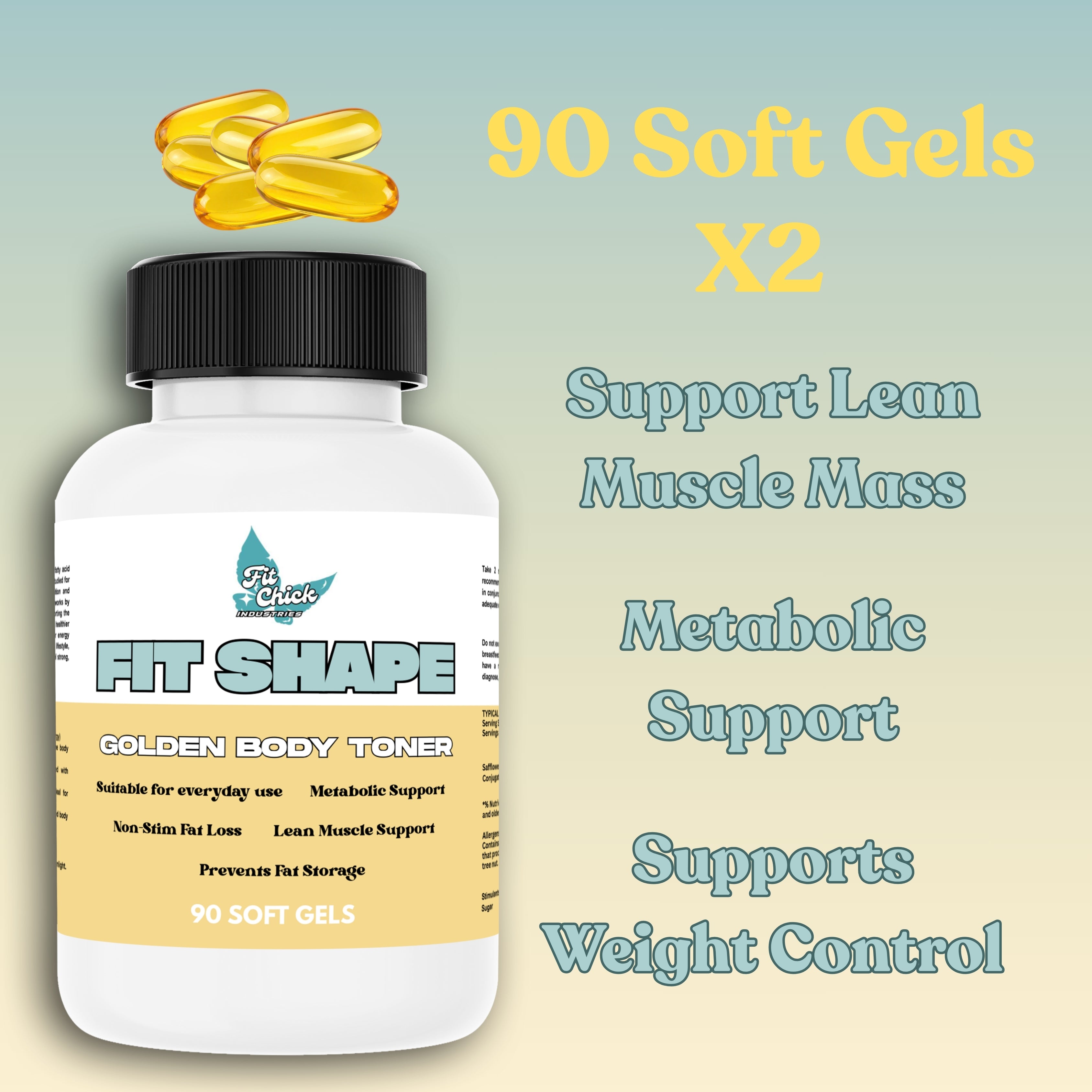 Fit Shape- 2x 90 Softgels