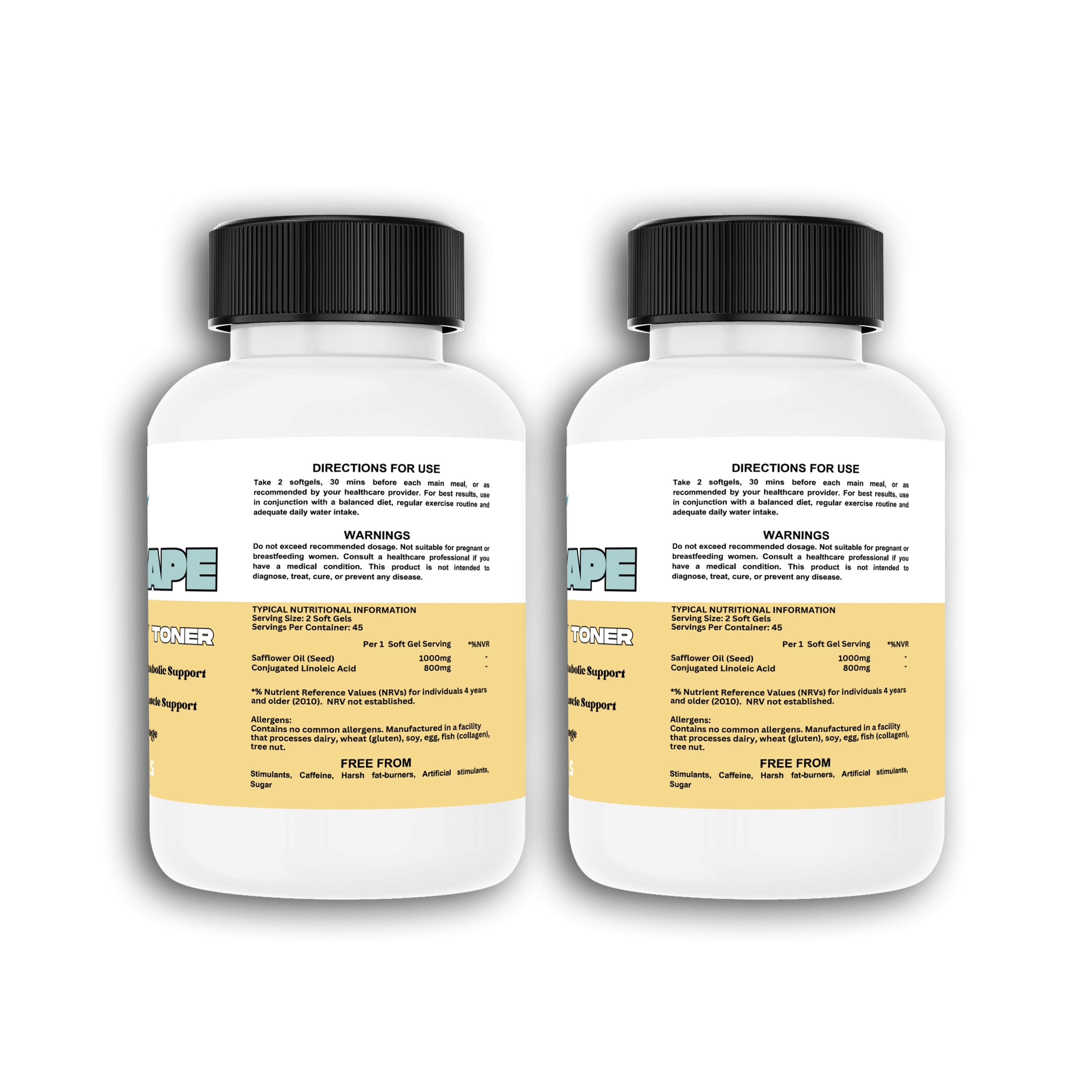 Fit Shape- 2x 90 Softgels