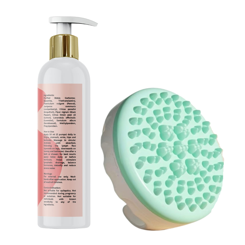 Cellulite & Fat Burn Gel-200ml+Cellulite Massager