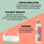 Cellulite & Fat Burn Gel-200ml+Cellulite Massager