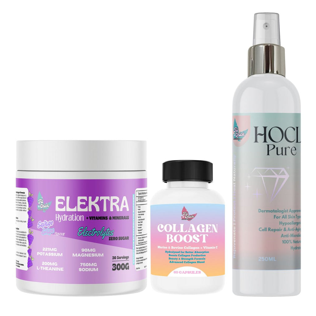 1x HOCL+ Collagen Boost+ Elektra Grape