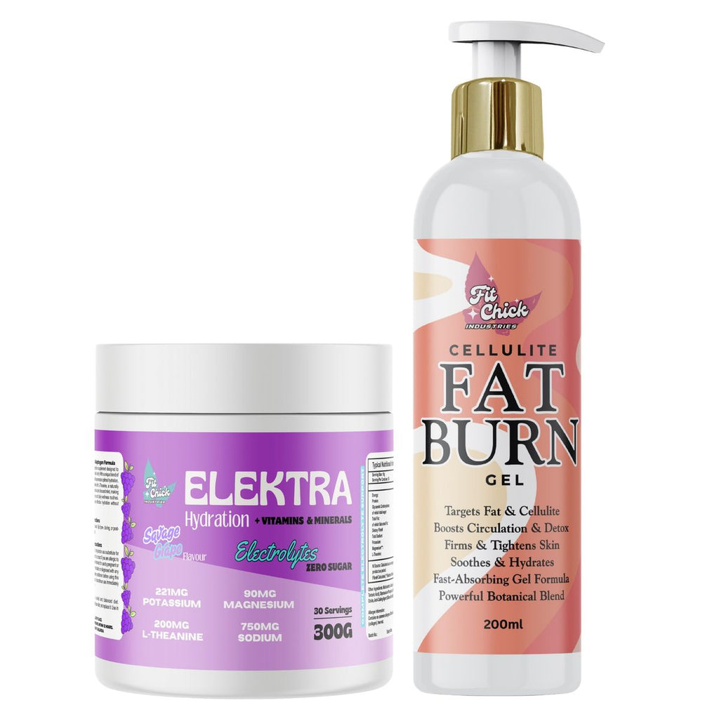 1 Elektra Savage Grape + Cellulite fat burn gel