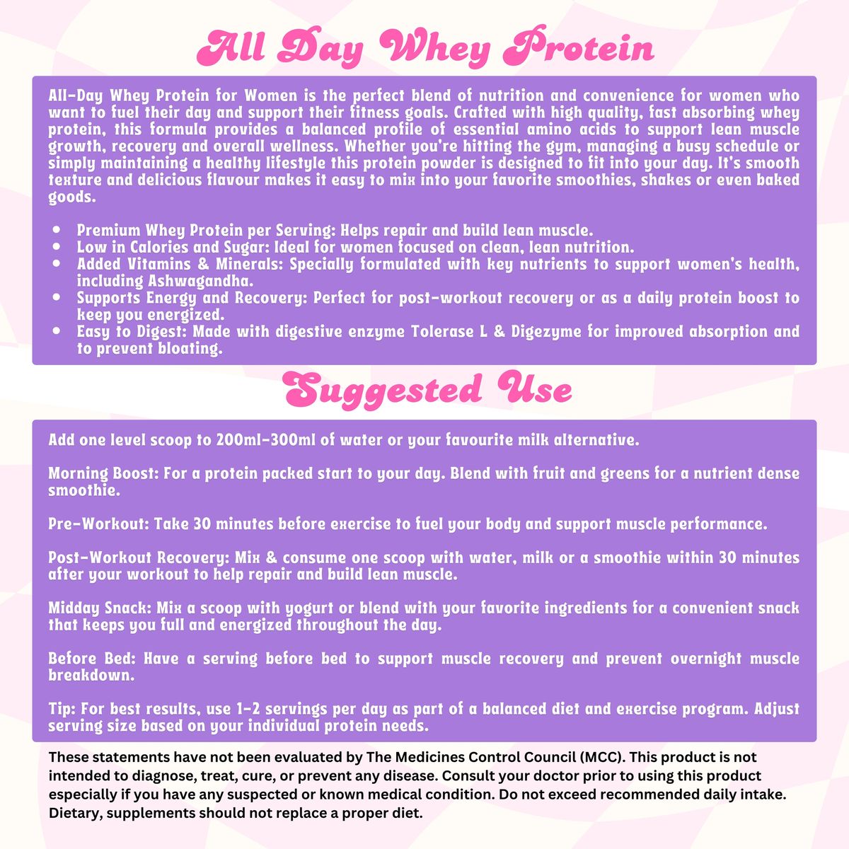 All Day Whey Protein